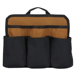 Carhartt 6 pocket Canvas Tool Pouch 8.5 in. L X 10.5 in. H Brown L