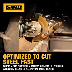 DeWalt 6 in. D X 7/8 in. X 0.045 in. thick Aluminum Oxide Cutting Wheel 1 pk