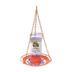 Perky-Pet Oriole 32 oz Metal/Plastic Jelly Feeder Nectar Bird Feeder 3 ports