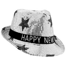 Magic Seasons Happy New Years Flashing Hat Fabric 1 pk
