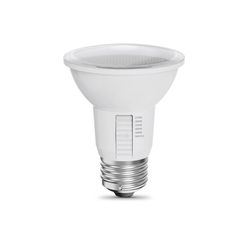 Feit PAR20 E26 (Medium) LED Floodlight Bulb Adjustable White 50 Watt Equivalence 2 pk