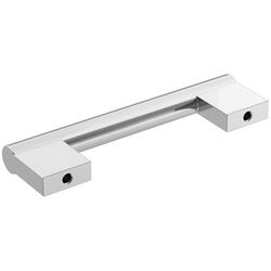 Amerock Contemporary Bar Cabinet Pull 3-3/4 in. Polished Chrome Silver 1 pk