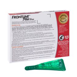 Frontline Plus Liquid Dog Flea and Tick Drops 9.8% Fipronil, 8.8% (S)-methoprene 0.14 oz