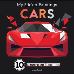 My Sticker Paintings Cars Sticker Book
