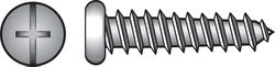 HILLMAN No. 8 Ga. X 3/4 in. L Phillips/Slotted Pan Head Sheet Metal Screws 100 pk