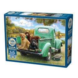 Cobble Hill Let's Go Fishing Jigsaw Puzzle 500 pc
