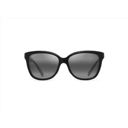 Maui Jim Starfish Sunglasses Women's Shiny Black Frame Neutral Grey Lens Polarized
