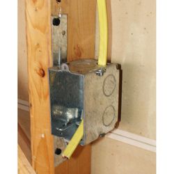 Southwire New and Old Work Rectangle Steel Switch Box