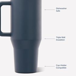 Hydrojug Traveler 32 oz Cascade BPA Free Traveler 32oz Travel Tumbler