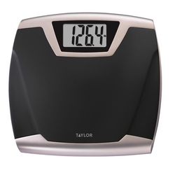 Taylor 440 lb Digital Bathroom Scale Black