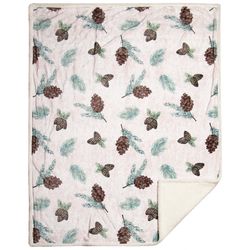 Carstens Inc 68 in. H X 68 in. L Multicolored Polyester Throw Blanket