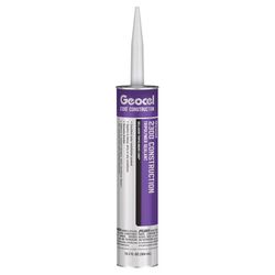 Geocel 2300 Construction Composite Fiberboard Cartridge Crystal Clear Tripolymer Elastomeric Sealant