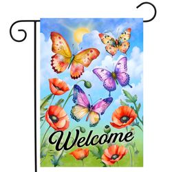 Briarwood Lane Garden Flag 12.5 in. H X 18 in. W