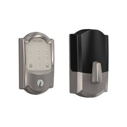 Schlage Encode Satin Nickel Metal Wi-Fi Deadbolt
