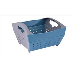Coghlan's Snapfold Blue/Gray Colander 3 qt 1 pk