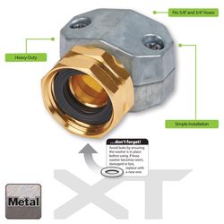 Melnor 3/4 in. Metal Female Hose Repair