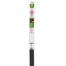 M-D Building Products Black Vinyl Under Door Seal For Doors 36 in. L X 1.75 in.