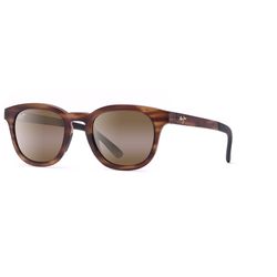 Maui Jim Koko Head Sunglasses Unisex Matte Tortoise Frame HCL Bronze Lens Polarized