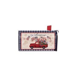Briarwood Lane Multicolored Steel 19 in. H X 6.5 in. W Mailbox Cover