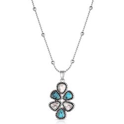 Montana Silversmiths Women's Dakota Skies Turquoise Necklace