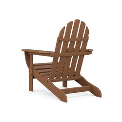 POLYWOOD Ivy Terrace Teak HDPE Frame Chair