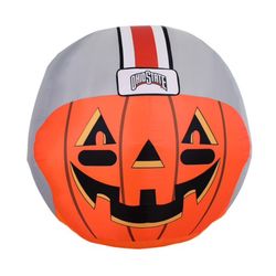 Sporticulture College 4 ft. LED Ohio State Buckeyes Jack-O-Helmet Inflatable