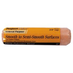 Linzer Project Select Polyester 9 in. W X 3/8 in. Paint Roller Cover 1 pk