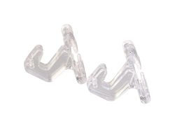 Panacea Clear Plastic 2 in. H Sturdy Plant Hook 2 pk