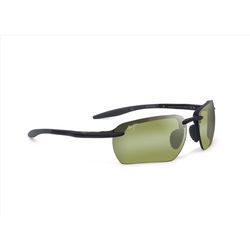 Maui Jim Hookipa Ultra G Sunglasses Unisex Matte Black Frame Maui HT Lens Polarized