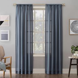 No. 918 Denim Curtain 54 in. W X 84 in. L