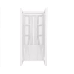 Delta Classic 500 73-1/4 in. H X 32 in. W X 32 in. L White Shower Surround