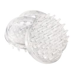 Softtouch Plastic Caster Cup Clear Round 1 13/16 in. W 4 pk