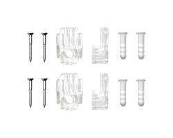 Hangman Hanger Mirror Holder Clip 20 lb 12 pc