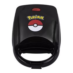 Uncanny Brands Pokemon Black Cast Aluminum Nonstick Surface Breakfast Sandwich Maker