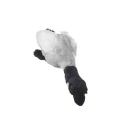 Multipet Migrators For Dog Black/White Plush Canadian Goose Dog Toy Medium 1 pk