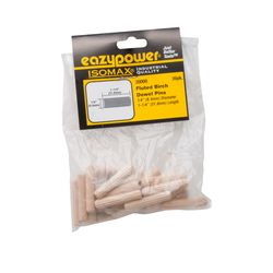 Eazypower Isomax Fluted Wood Dowel Pin 1/4 in. D X 1-1/4 in. L 36 pk