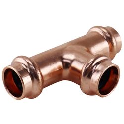Pressfast 1/2 in. Press each X 1/2 in. D Press each Copper Tee