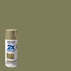 Rust-Oleum Painter's Touch 2X Ultra Cover Satin Oregano Paint+Primer Spray Paint 12 oz
