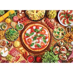 Eurographics Italian Table Jigsaw Puzzles Multicolored 1000 pc