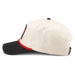 Ace Vintage Threads Roscoe Baseball Cap Ivory/Black One Size Fits Most
