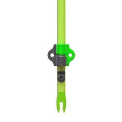 Muzzy Black Plastic Arrows & Components 2 in.