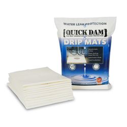 Quick Dam Drip Mat 1 in. H X 24 in. W X 24 in. L Barrier Mat 10 pk