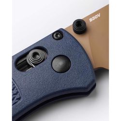 Benchmade Crater Blue S30V Steel > 6 in. Folding Knife