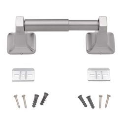 OakBrook Brushed Nickel Metallic Toilet Paper Holder
