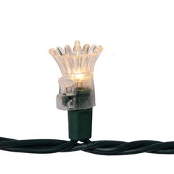 Celebrations LED T5 Warm White 70 ct Reflector Christmas Lights 17 ft.