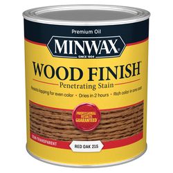 Minwax Wood Finish Semi-Transparent Red Oak Oil-Based Penetrating Wood Stain 1 qt