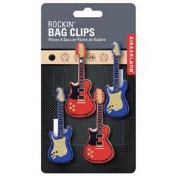 Kikkerland Plastic/Silicone Bag Clips