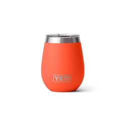 YETI Rambler 10 oz Papaya BPA Free Wine Tumbler with MagSlider Lid