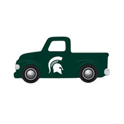 P Graham Dunn Go Green Go White 13.6 in. H X 7 in. L Assorted Wood Word Bubble/Truck