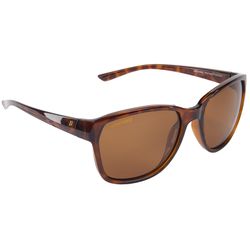 Seachoice Mermaid Sunglasses Women's Shiny Tortoise Frame Amber Lens Polarized